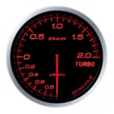 Red 60mm ADV BF EXT TEMP Gauge